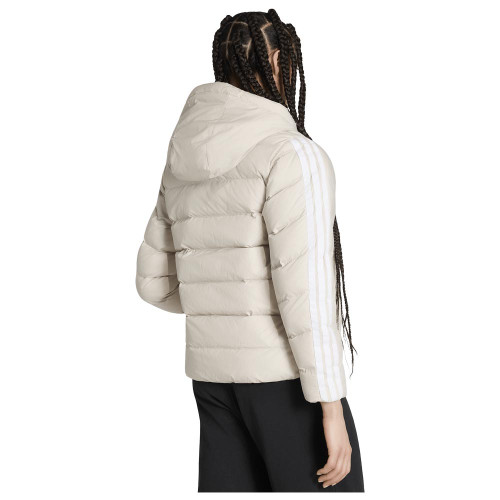 Adidas Γυναικείο μπουφάν Essentials Climawarm 3-Stripes Synthetic Down Hooded Jacket